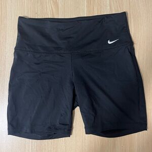 Nike Black Athletic Compression Shorts